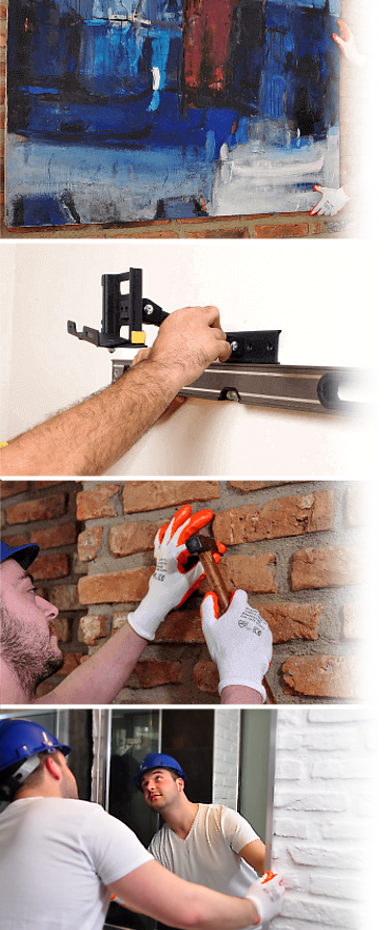 picture mirror hanging